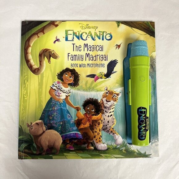 Disney Encanto The Magical Family Madrigal Book Reynoso Naibe Hardback Mic - Picture 6 of 6